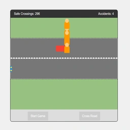 Cross the road
